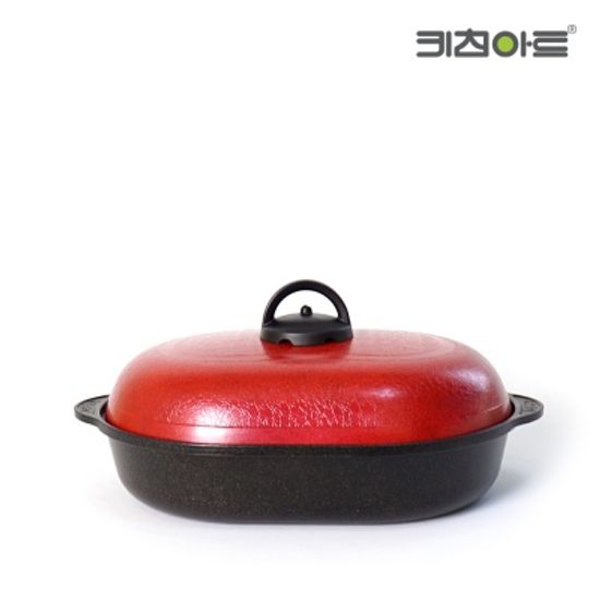 키친아트 만능 군고구마냄비 뉴 매직팬 (타원)