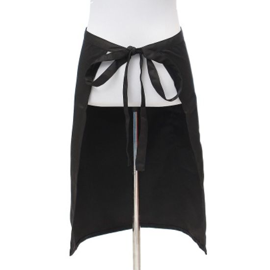 심플 포켓 허리 앞치마(블랙) 쉐프 허리랩앞치마