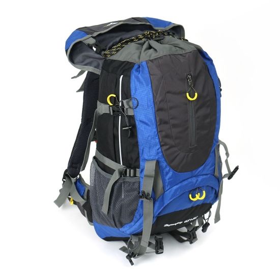 알파인 방수 대형 등산가방 스포츠 백패킹 백팩 블루