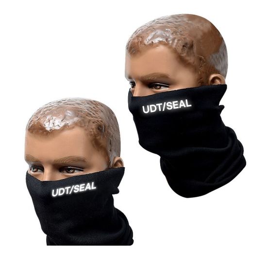 UDT/SEAL검정색 국산 반사필름 넥워머(W98E284)