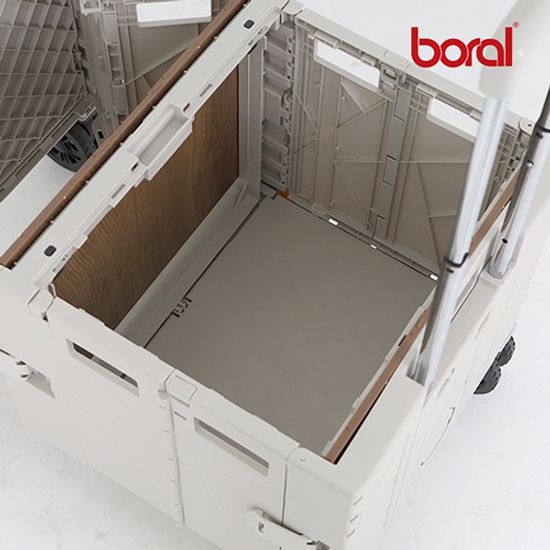 보랄 2단 접이식 웨건 카트 BR-FCW1000H