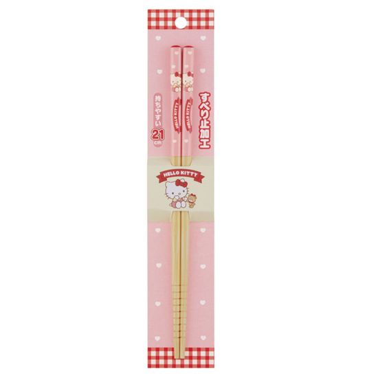 젓가락 캐릭터젓가락 나무 헬로 21cm(WFJQZQD)