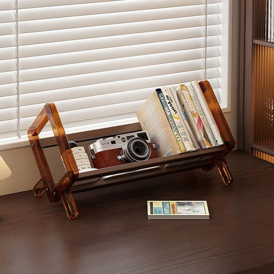 서재 인테리어 아크릴 책장 책꽂이 책상 선반 북앤드