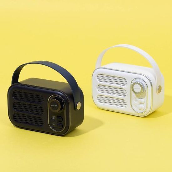 레트로 휴대용 무선 라디오 블루투스 스피커