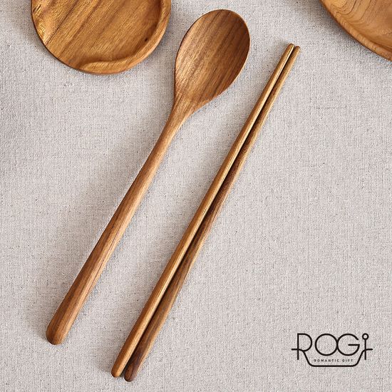 [쉬젤] 로기 티크 숟가락 (240mm)