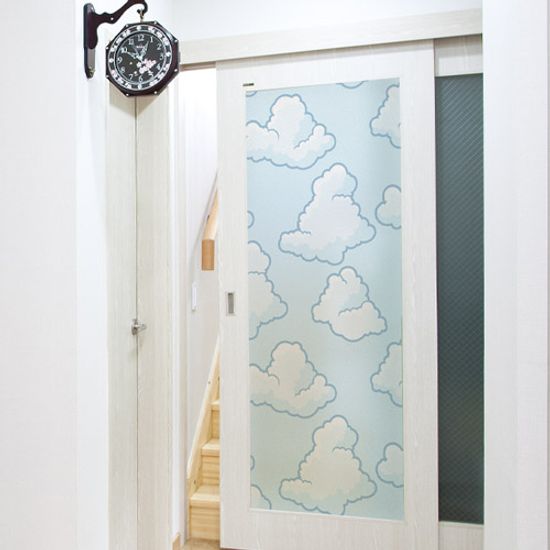 ec492-유리문시트지_뭉게구름