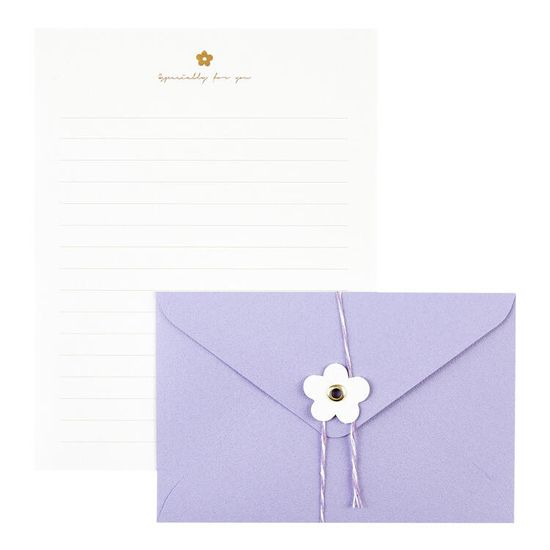 아트박스 플라워 아일렛 편지지