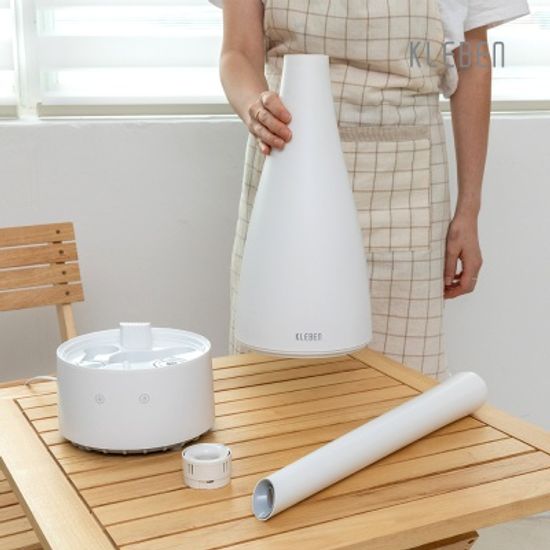 클리벤 습도조절 타워형 초음파 가습기 KLH-023W