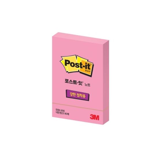 3M 포스트-잇 강한점착용 노트 SSN 656