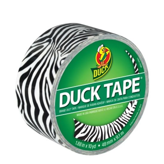 덕테이프 디자인 박스 테이프 지브라 무늬 9m