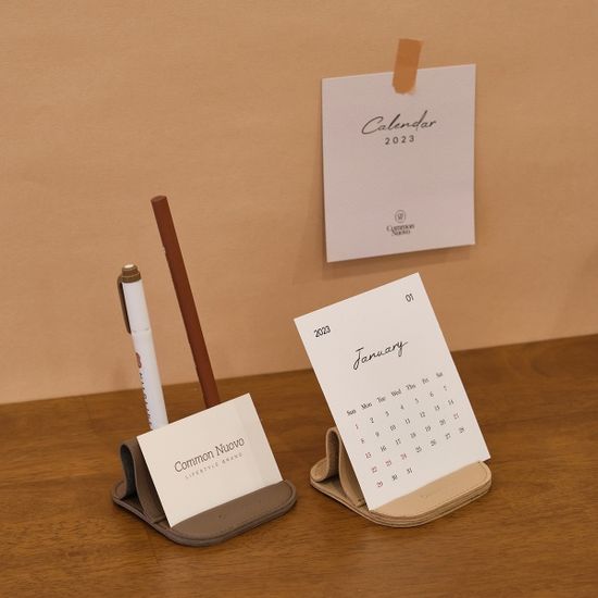 2023 누보 캘린더 탁상달력 미니 엽서 책상 달력