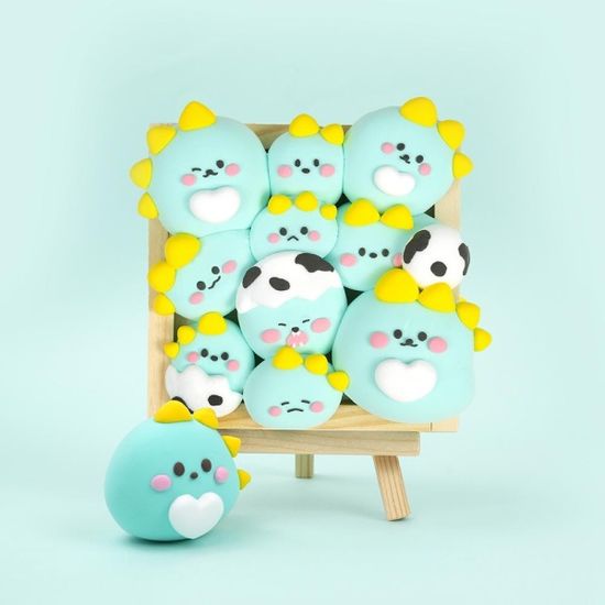 핑크풋 쪼꼬미친구들클레이액자꾸미기세트