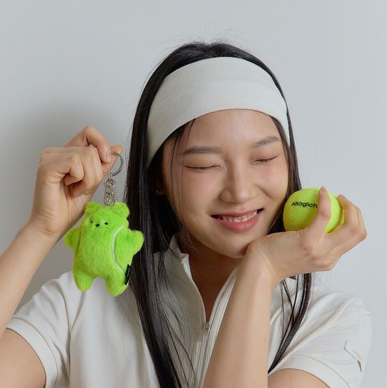 테니스 곰 키링 Tennis bear keyring