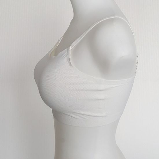 쿨 메쉬 무봉제 누디 탑브라(어깨끈타입)