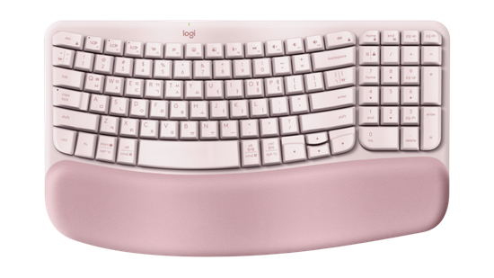 [국내정품] 로지텍 WAVE KEYS 인체공학 무선 키보드