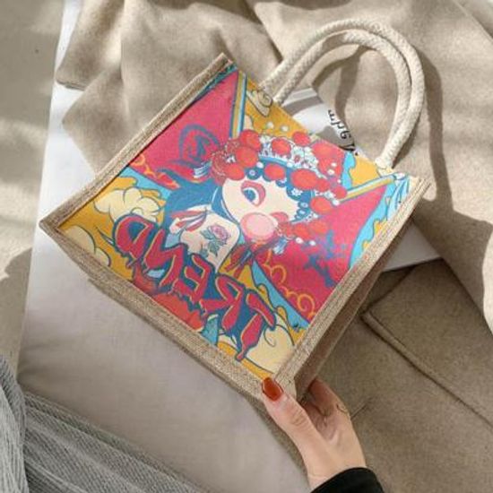 패셔너블 만화 그림 가방 미니 사이즈 텀블러백