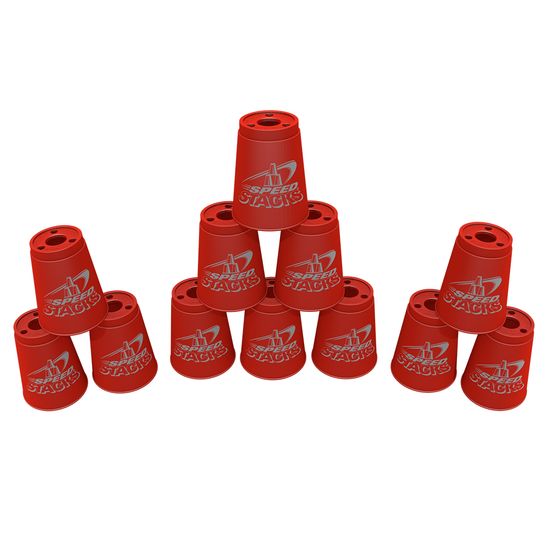 스피드스택스 스포츠스태킹 공인컵 스탠다드-레드