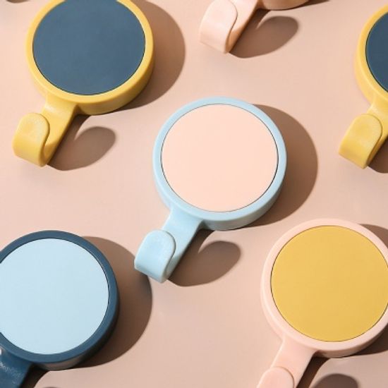 쿠이나 접착식 360도 회전 후크 3개 세트