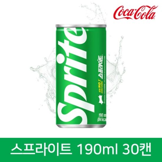 스프라이트 190ml 30캔