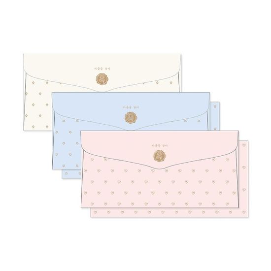 1500 금박패턴축하봉투(가로형)