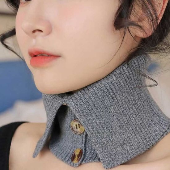 목만 있는 겨울 넥워머 레이어드 목폴라 여자 선물[WB