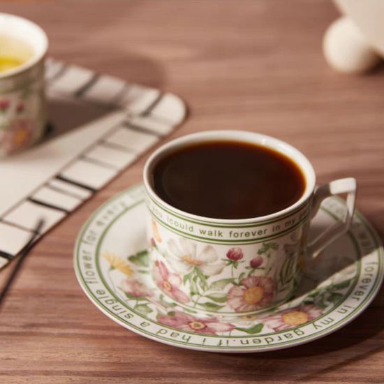 홈카페 보타닉가든 커피잔 찻잔 1인세트