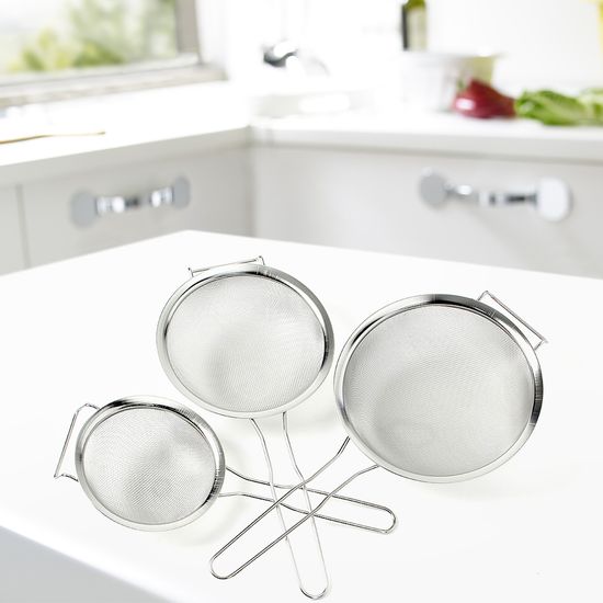 [쿠킹홈] 스텐 거름망 건지개 3종 손잡이채망
