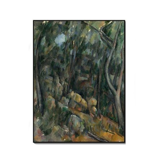 [THE BELLA] 세잔 - 샤토 누아르 위쪽 바위동굴 부근의 숲 Forest near the Rocky Caves above the Chateau Noir