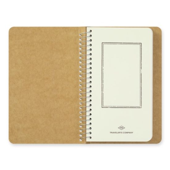 SPIRAL RING NOTEBOOK (A6 slim) MD White