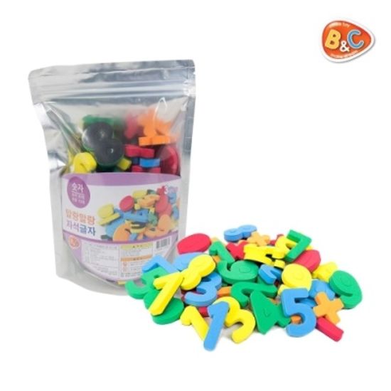 [비앤씨] 말랑말랑자석글자 (숫자) [개/1] 354196