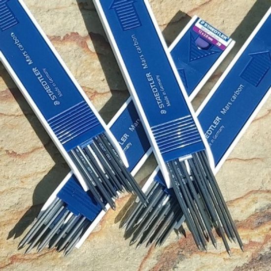 스테들러 2.0mm 홀더샤프심/홀더심 Mars carbon 200