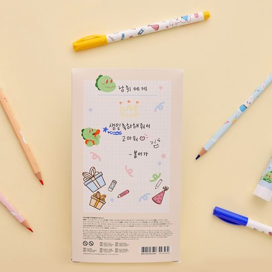 모나미 컬러드로잉키즈키트세트