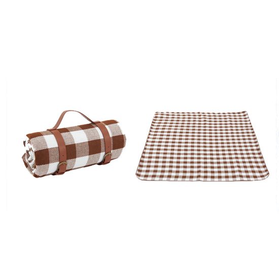 체크무늬 야외용 매트F (150cmx200cm)