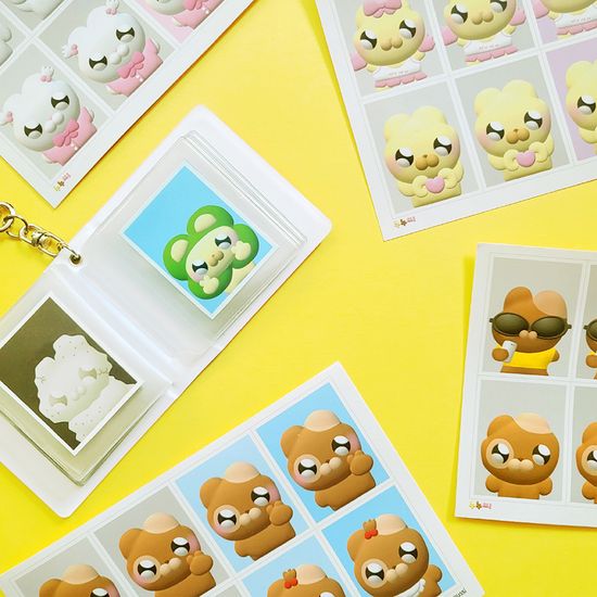 누누씨 미니포토 스티커