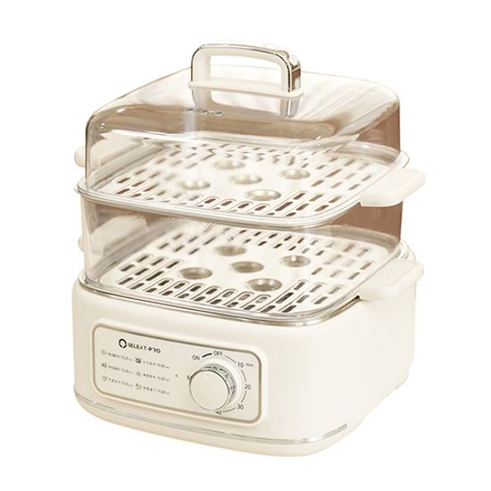 셀렉프로 3.5L 스팀 스텐레스 3단 멀티 찜기 SMS-291