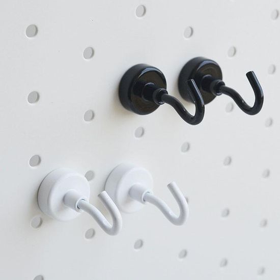 초강력 타공판 현관문 냉장고 자석 후크 마스크 걸이 