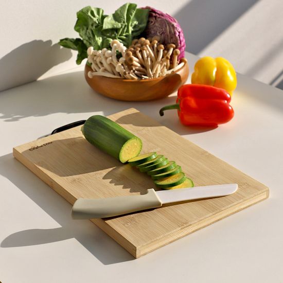쿠츠 밤부 손잡이 도마 2size 택1