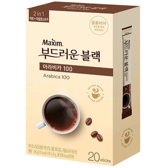 Maxim Arabica100 부드러운 블랙 20개입x2개