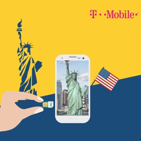 티모바일 미국 통화/데이터 무제한 유심카드