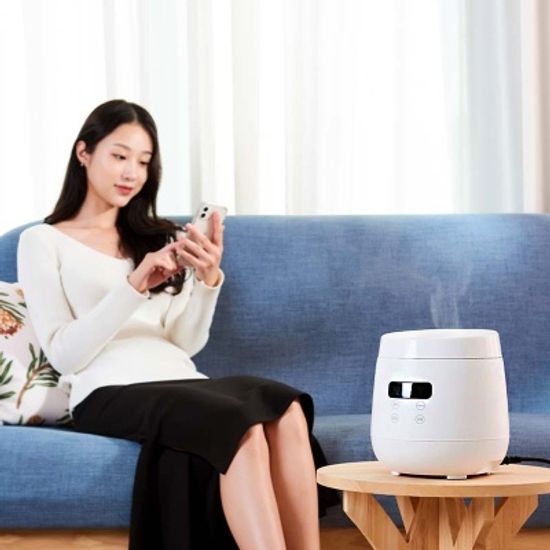 엔뚜마노 2L 대용량 통세척 가열식 가습기