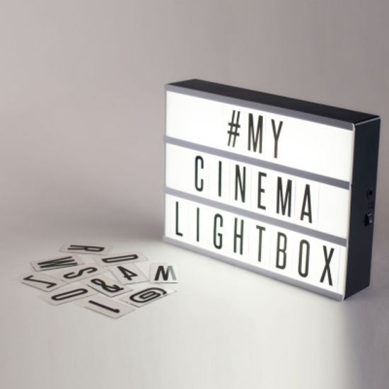 씨네마 레터링 라이트 박스