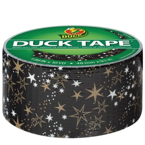덕테이프 디자인 박스 테이프 골드스타 무늬 9m