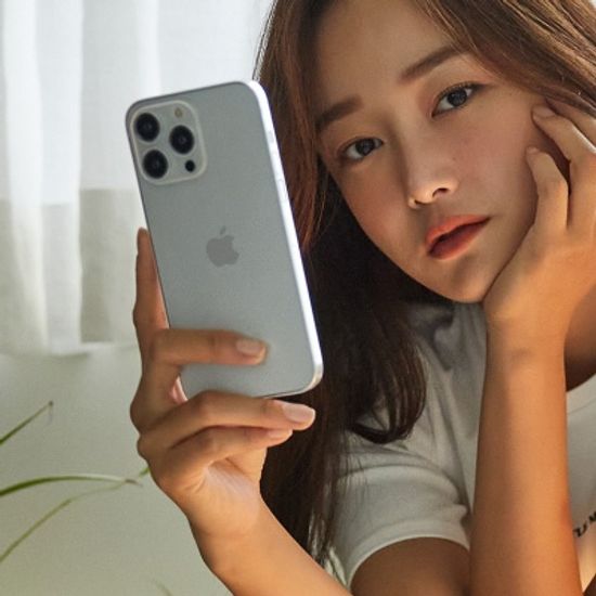 아이폰14 초슬림 카메라풀커버 투명케이스 zero03