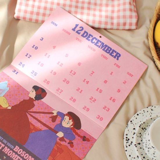빨강머리앤 2023벽걸이캘린더