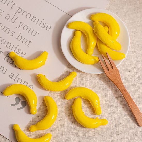 미니 바나나 모형 20개(6.5cm)