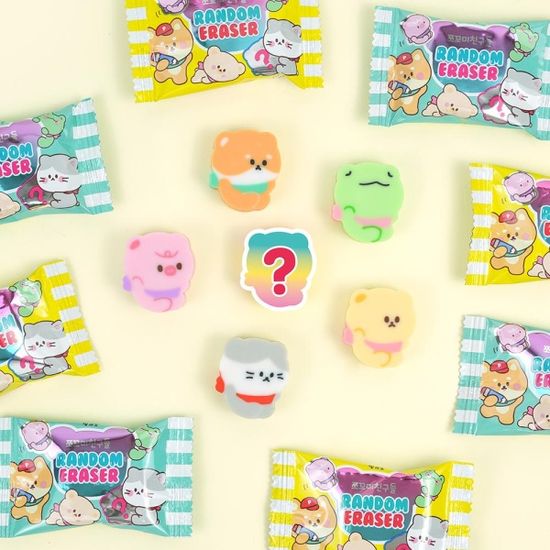 핑크풋 쪼꼬미친구들랜덤지우개ver13