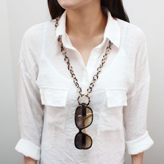 [보니엘]링체인홀더_브라운레오파드