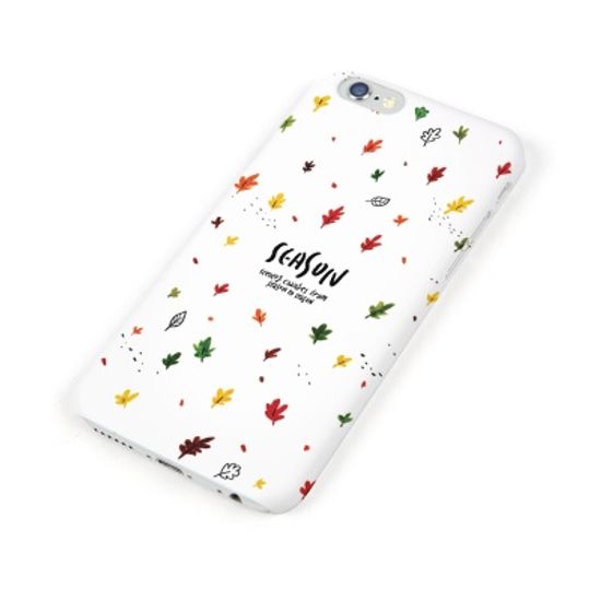 폰케이스 / 가을 나뭇잎 패턴