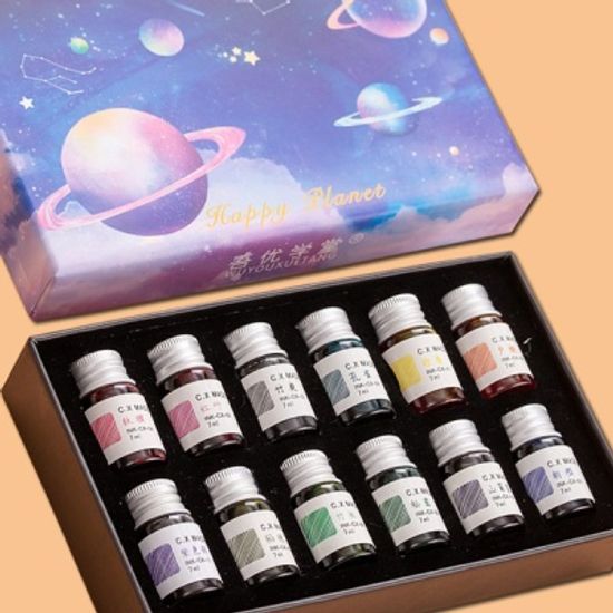 캘리그라피용 잉크 12색 