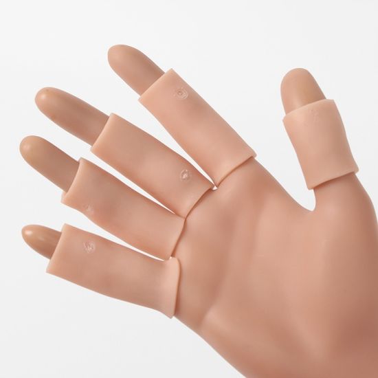 손가락 보호 실리콘 커버 5p 손톱보호 실리콘골무